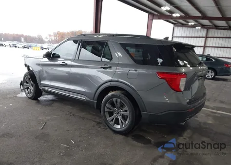2021 Ford Explorer Xlt из США, поврежденный, VIN 1FMSK8DH6MGA93374